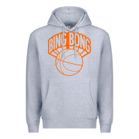 Heather Grey Bing Bong New York Premium Hoodie - linhVisuals