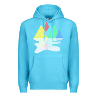 Ocean Blue bigfoot t  shirt bigfoot   bigfoot 8 Premium Hoodie - linhVisuals