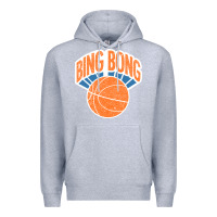 Heather Grey Bing Bong Vintage Premium Hoodie - linhVisuals