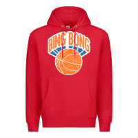 Red Bing Bong Vintage Premium Hoodie - linhVisuals