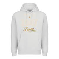 Dove Grey The Year 1947 - 75th Birthday Vintage Classic Premium Hoodie - linhVisuals