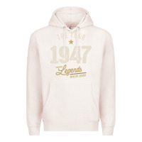 Pale Pink The Year 1947 - 75th Birthday Vintage Classic Premium Hoodie - linhVisuals
