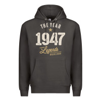 Smoke The Year 1947 - 75th Birthday Vintage Classic Premium Hoodie - linhVisuals