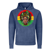 Vintage Denim black women Vintage Hoodie - BarkalooDesign
