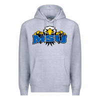 Heather Grey morehead state eagles Premium Hoodie - linhVisuals