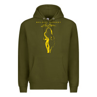 Army Green melody gardot clässic Premium Hoodie - linhVisuals