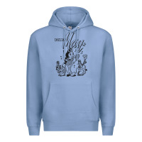 Colony Blue imelda may müsic Premium Hoodie - linhVisuals
