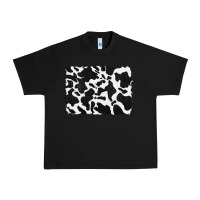 Black distressed black glitter cowhide pattern Urban Heavy Tee - RanaPortraitStore