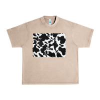 French Oak distressed black glitter cowhide pattern Urban Heavy Tee - RanaPortraitStore