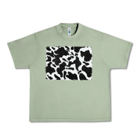 Oil Green distressed black glitter cowhide pattern Urban Heavy Tee - RanaPortraitStore