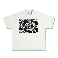 Pistachio distressed black glitter cowhide pattern Urban Heavy Tee - RanaPortraitStore