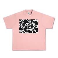 Salmon distressed black glitter cowhide pattern Urban Heavy Tee - RanaPortraitStore