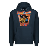 Navy weird al yankovic stand up comedy Premium Hoodie - linhVisuals
