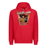 Red weird al yankovic stand up comedy Premium Hoodie - linhVisuals
