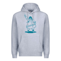 Heather Grey weird al yankovic stand up comedy Premium Hoodie - linhVisuals