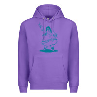 Purple weird al yankovic stand up comedy Premium Hoodie - linhVisuals