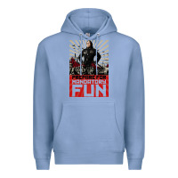 Colony Blue weird al yankovic stand up comedy Premium Hoodie - linhVisuals