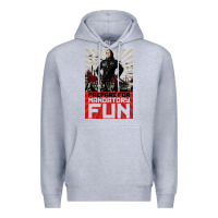 Heather Grey weird al yankovic stand up comedy Premium Hoodie - linhVisuals