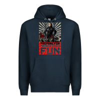 Navy weird al yankovic stand up comedy Premium Hoodie - linhVisuals