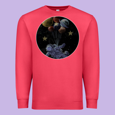 Space Travel Premium Sweatshirt Designed By Bettercallsaul
