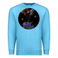 Ocean Blue Space Travel Premium Sweatshirt - Bettercallsaul