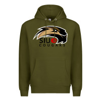 Army Green siu edwardsville cougars Premium Hoodie - linhVisuals