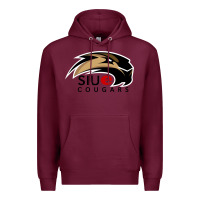 Burgundy siu edwardsville cougars Premium Hoodie - linhVisuals