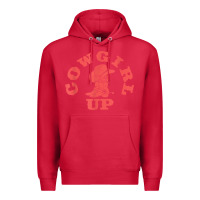 Cardinal cowgirl up leopad hat boot rodeo western country southern t shirt Premium Hoodie - linhVisuals