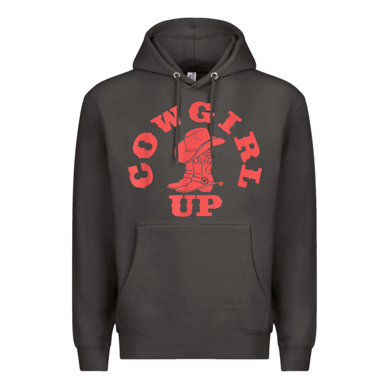 Cowgirl Up Leopad Hat Boot Rodeo Western Country Southern T Shirt Premium Hoodie by linhVisuals | Teevron