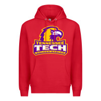 Red tennessee tech golden Premium Hoodie - linhVisuals