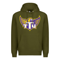 Army Green tennessee tech golden Premium Hoodie - linhVisuals