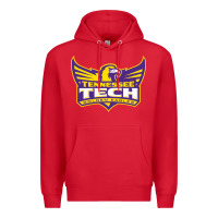 Red tennessee tech golden Premium Hoodie - linhVisuals