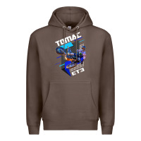 Coffee eli et3 tomac pullover hoodie Premium Hoodie - linhVisuals