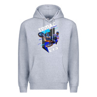 Heather Grey eli et3 tomac pullover hoodie Premium Hoodie - linhVisuals
