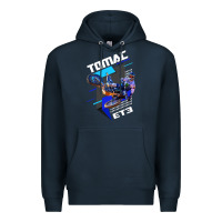 Navy eli et3 tomac pullover hoodie Premium Hoodie - linhVisuals