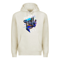 Oatmeal Heather eli et3 tomac pullover hoodie Premium Hoodie - linhVisuals