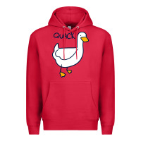 Cardinal quack duck Premium Hoodie - linhVisuals