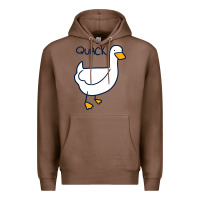 Chestnut quack duck Premium Hoodie - linhVisuals