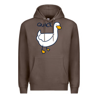 Coffee quack duck Premium Hoodie - linhVisuals