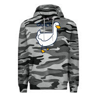 Slate Camo quack duck Premium Hoodie - linhVisuals