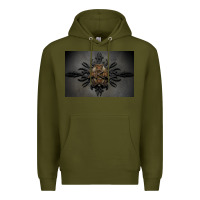 Army Green kamelot Premium Hoodie - linhVisuals
