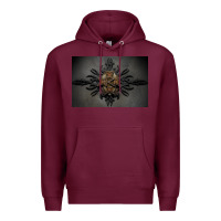 Burgundy kamelot Premium Hoodie - linhVisuals