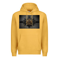 Mustard kamelot Premium Hoodie - linhVisuals