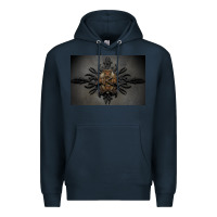 Navy kamelot Premium Hoodie - linhVisuals