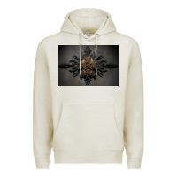 Oatmeal Heather kamelot Premium Hoodie - linhVisuals