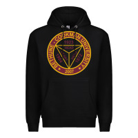 Black bethune cookman Premium Hoodie - linhVisuals