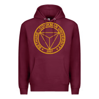 Burgundy bethune cookman Premium Hoodie - linhVisuals