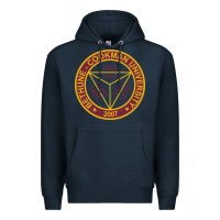 Navy bethune cookman Premium Hoodie - linhVisuals