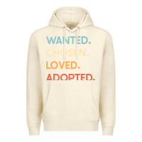 Sandshell adoption day announcement   wanted chosen loved adopted premium t shir Premium Hoodie - linhVisuals