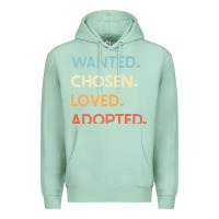 Seafoam adoption day announcement   wanted chosen loved adopted premium t shir Premium Hoodie - linhVisuals